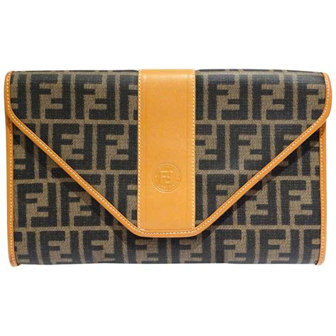 fendi envelope clutch|Fendi clutch bag price.